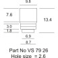 Float Valve Seat Honda  2.6
