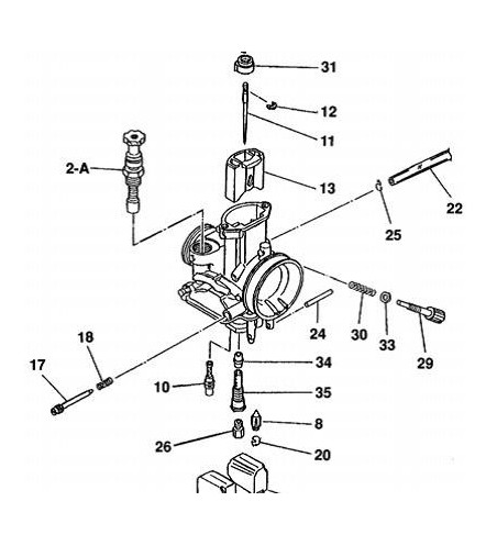 Keihin PWK Air Screw Spring
